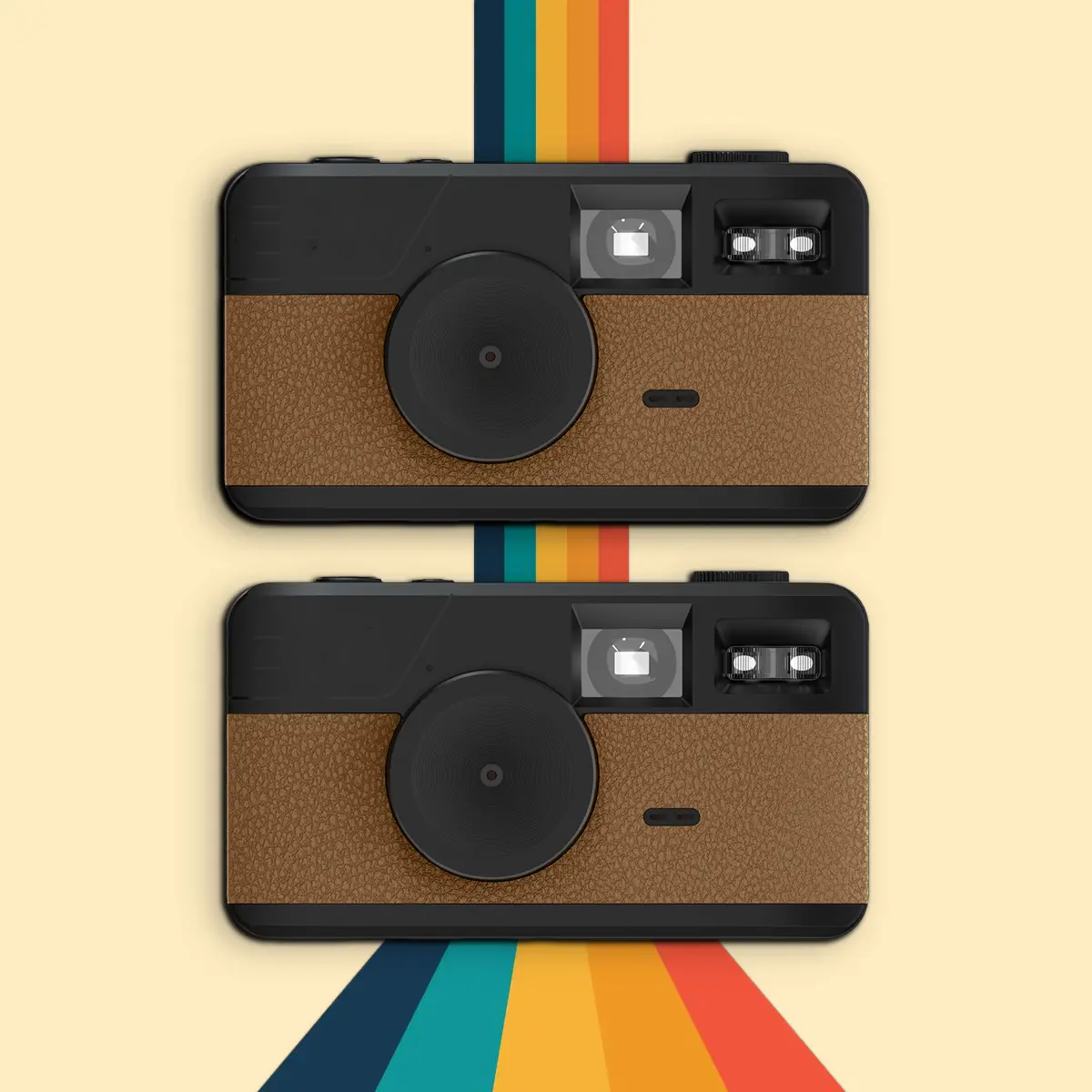 Premium Vintage Style Digital Camera