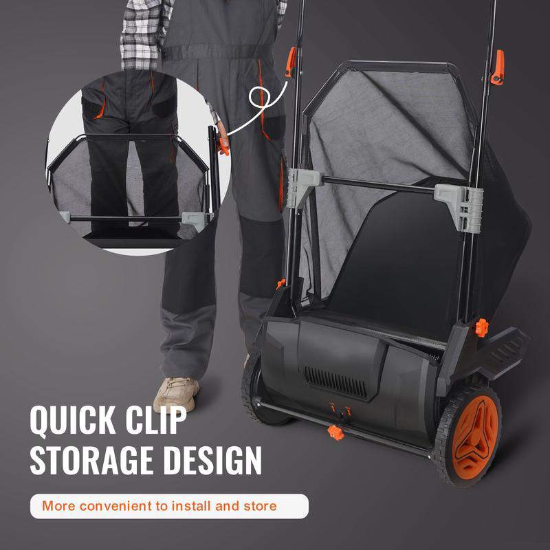Premium Push Lawn Sweeper Pro Edition
