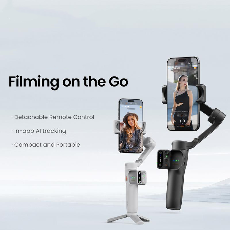 Pro Travel Vlogging Phone Gimbal Solution