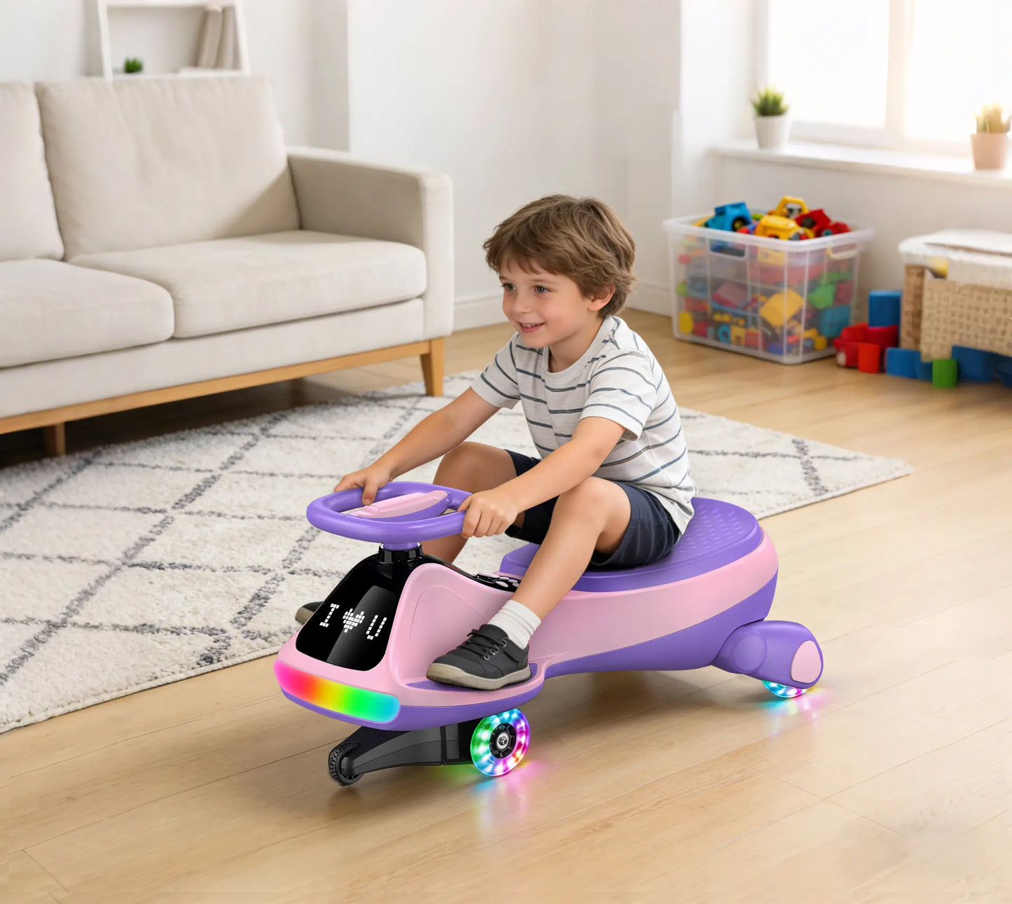 Next Generation LED Bluetooth Wiggle Ride