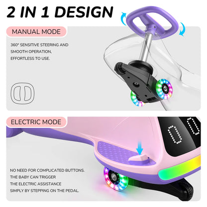 Next Generation LED Bluetooth Wiggle Ride