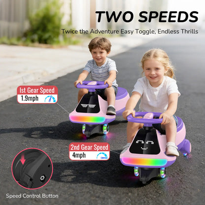 Next Generation LED Bluetooth Wiggle Ride