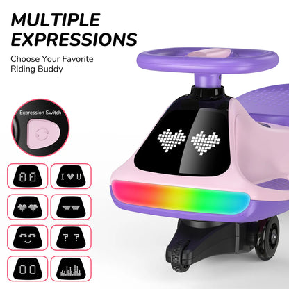 Next Generation LED Bluetooth Wiggle Ride