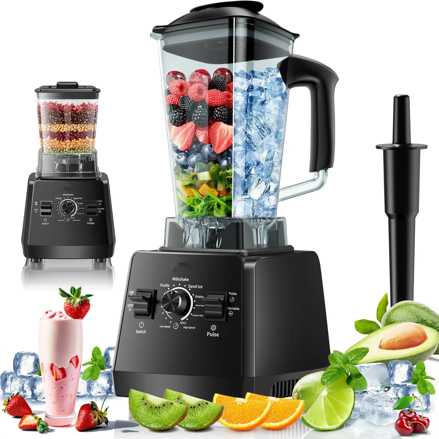 Ultimate Kitchen Power Blend and Grind Station