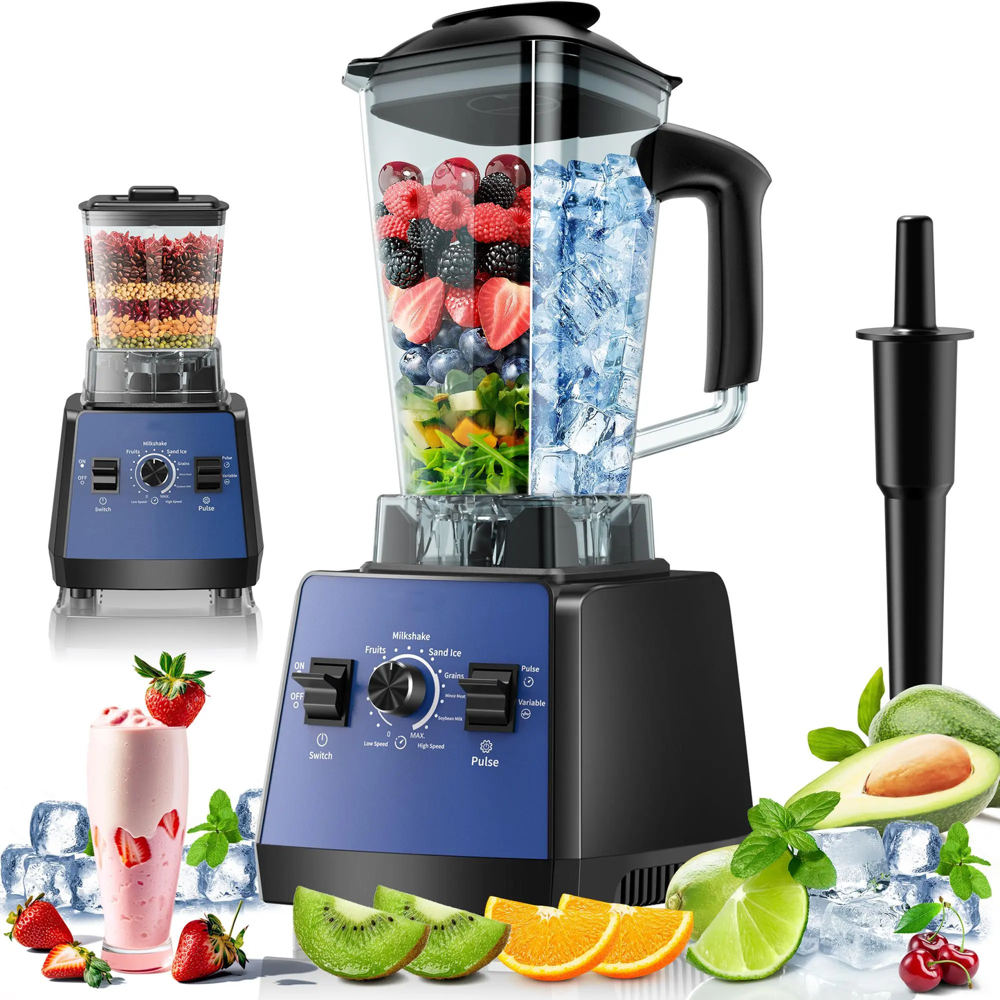 Ultimate Kitchen Power Blend and Grind Station