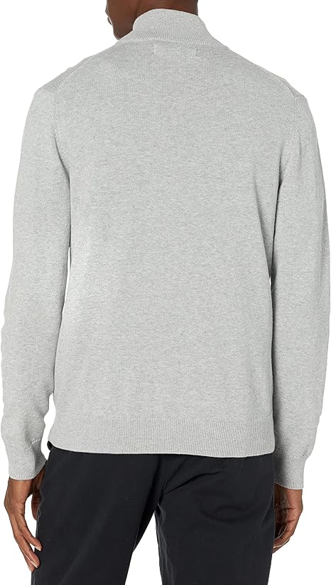 Men's Full-Zip Cotton Jumper