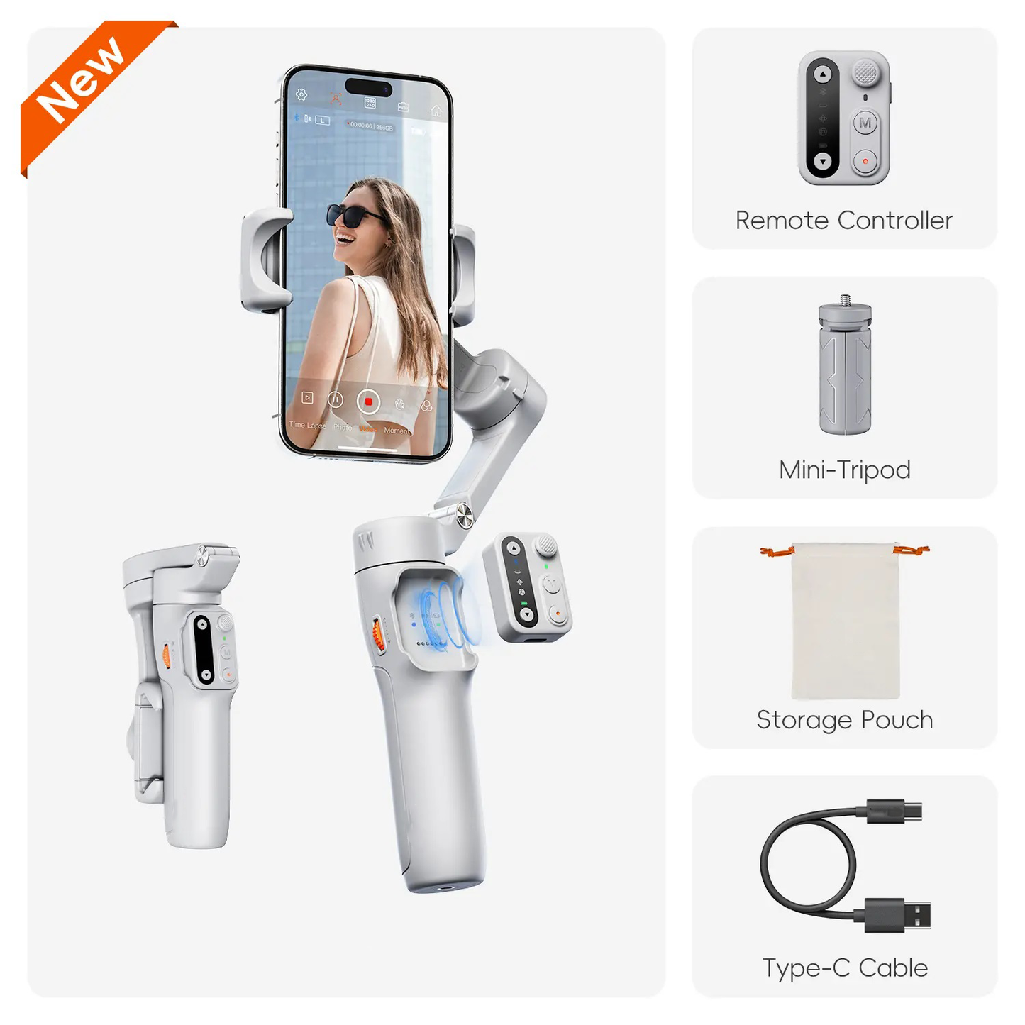 Pro Travel Vlogging Phone Gimbal Solution