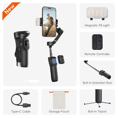 Pro Travel Vlogging Phone Gimbal Solution